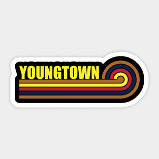 Youngtown Arizona horizontal sunset 2 Sticker